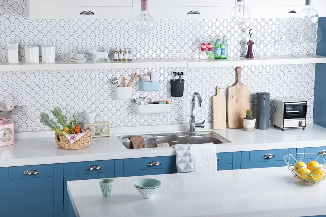 Litem | Wall Mounted | Organizer |  Mint | Myroom | For Office  Home &amp; Kitchen