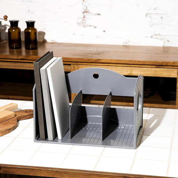 Litem | Multi Book Shelf | 3 Tiers | Grey