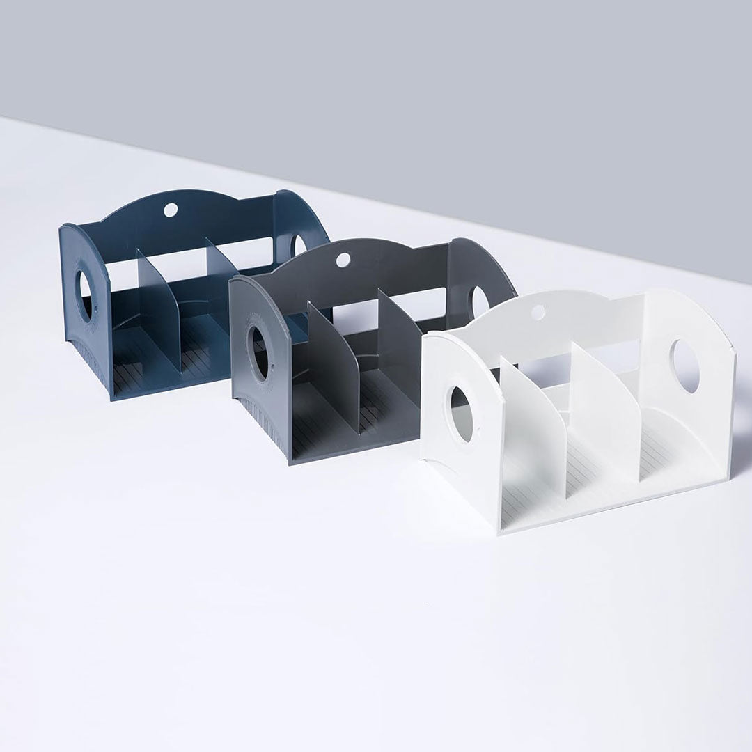 Litem | Multi Book Shelf | 3 Tiers | Grey