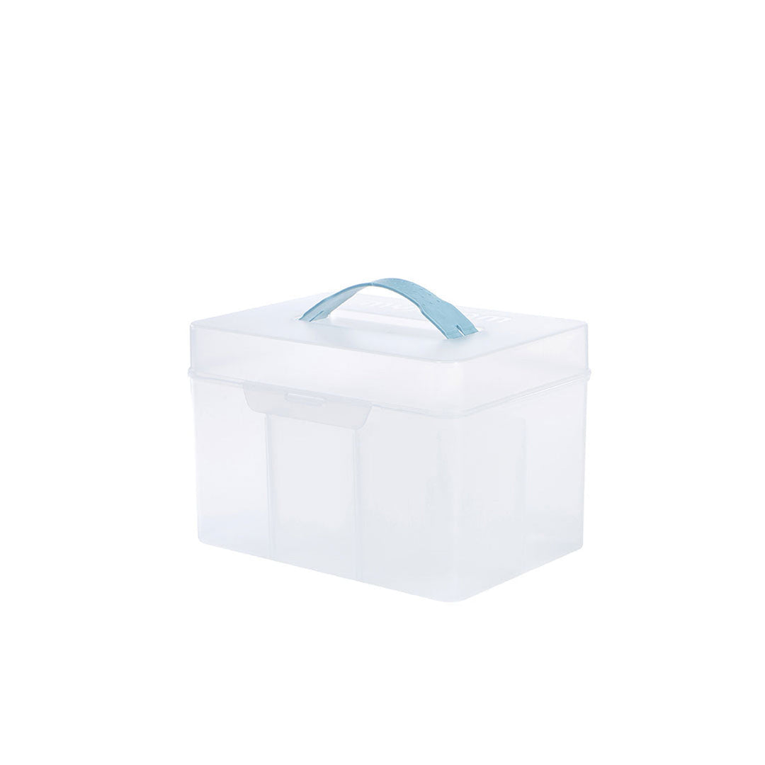 Litem | Multi Utility Storage Box With Lid | Orgnaizer | Smog |My Cube|  For Office &amp; Home