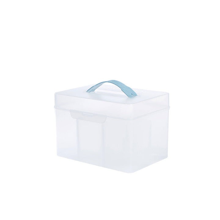 Litem | Multi Utility Storage Box With Lid | Orgnaizer | Smog |My Cube|  For Office &amp; Home