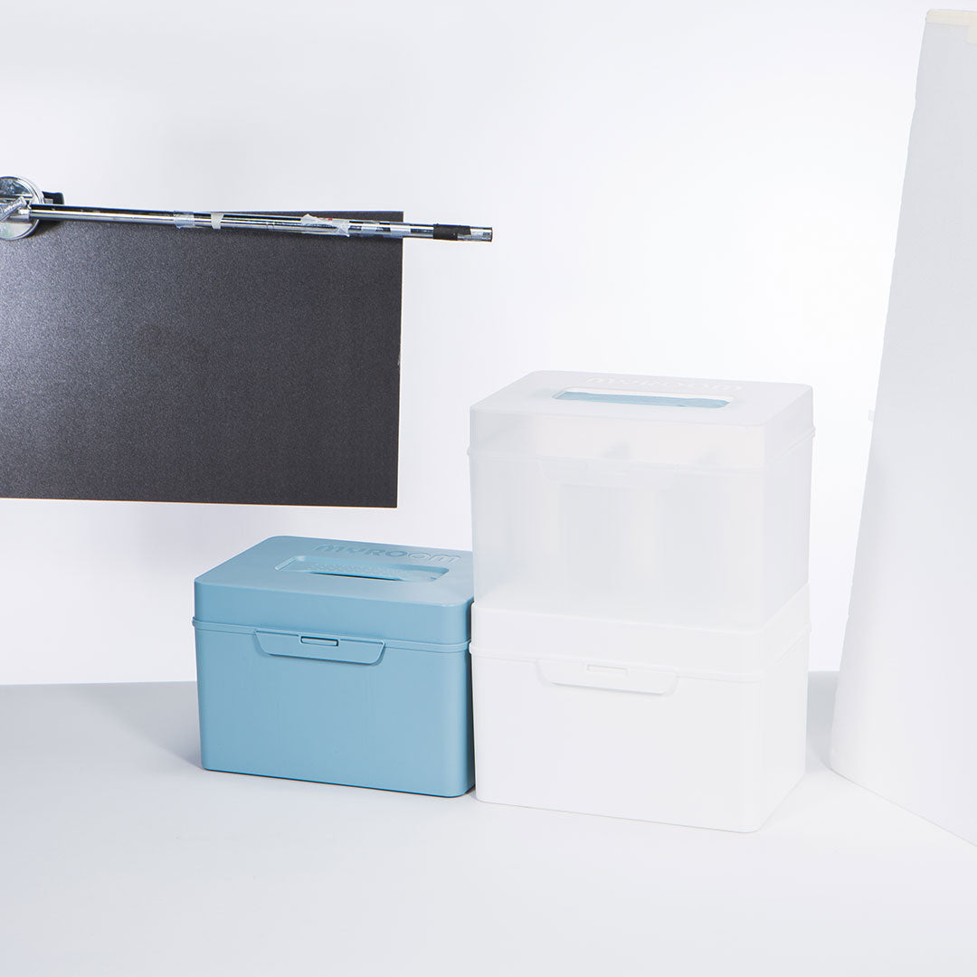 Litem | Multi Utility Storage Box With Lid | Orgnaizer | Smog |My Cube|  For Office &amp; Home