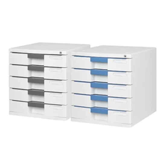 Sysmax | Lockable File Cabinet | 5 Drawers | Blue |New Max | For Office School  &amp; Hospital