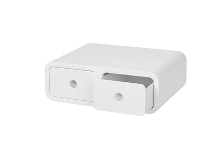 Sysmax | Storage Box | Monitor Stand | White | For Office &amp; Home