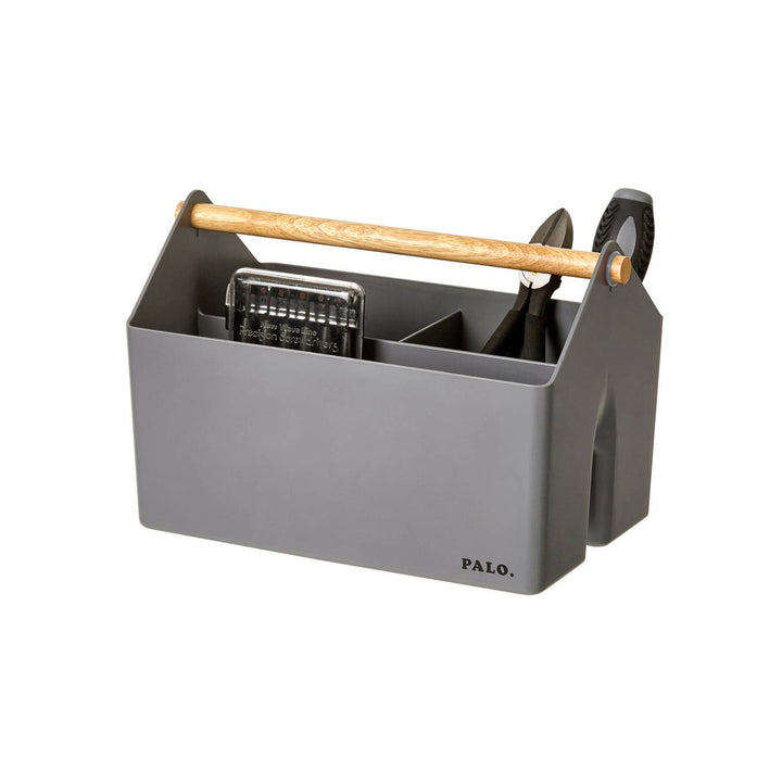 Litem | Multi Utility Storage Basket | Grey |  Palo | For Office Home &amp; Kitchen