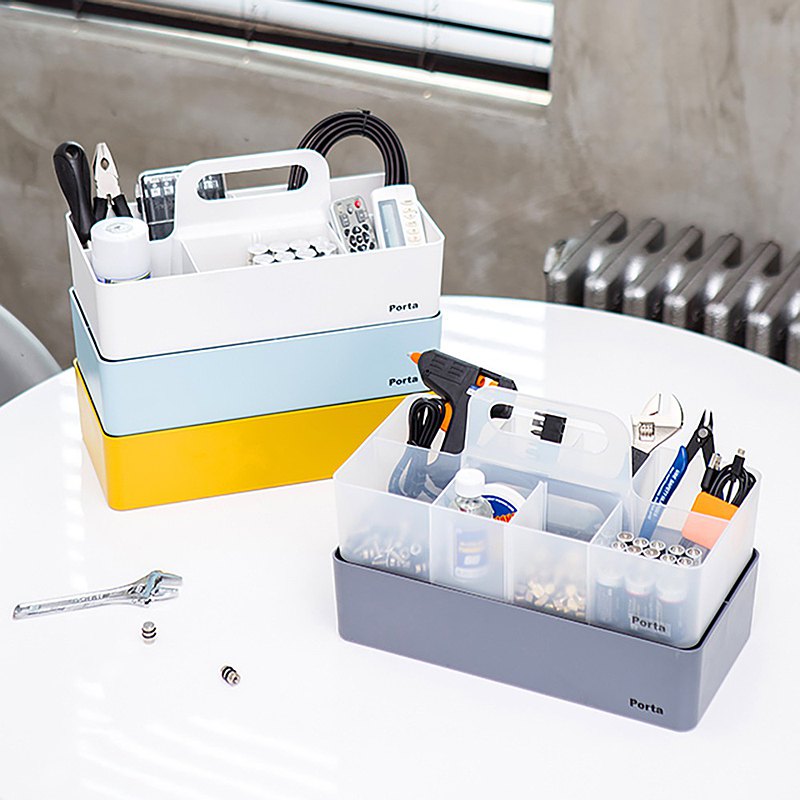 Litem | Portable | Stackable | Porta Organizer | Mint |For Office Home &amp; Kitchen