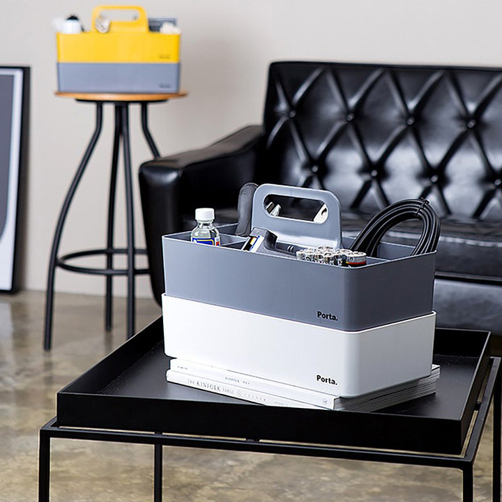 Litem | Portable | Stackable | Porta Organizer | Smog |For Office Home &amp; Kitchen