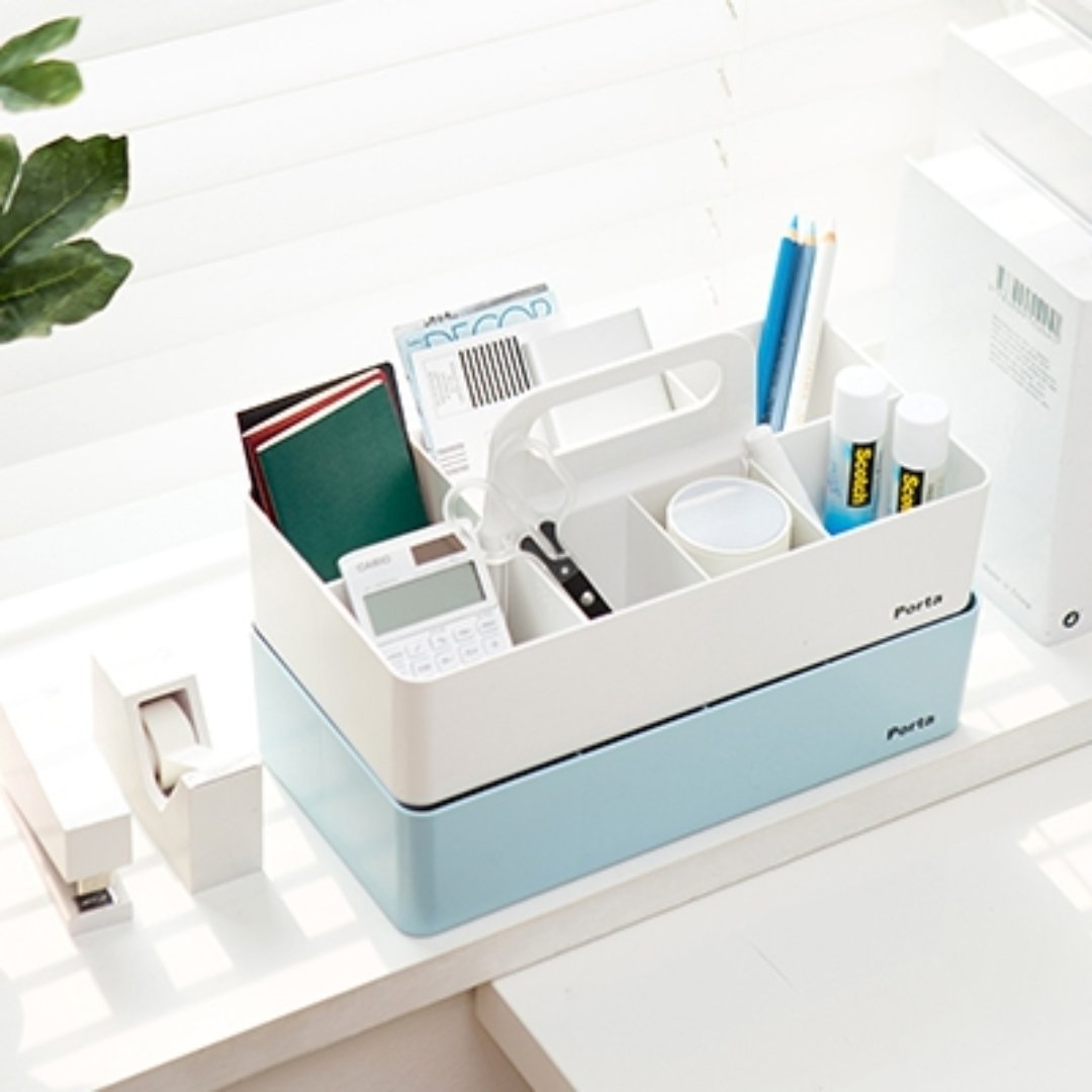 Litem | Portable | Stackable | Porta Organizer | Smog |For Office Home &amp; Kitchen