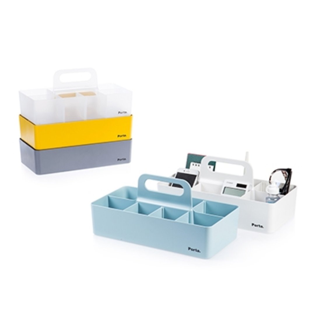 Litem | Portable | Stackable | Porta Organizer | Smog |For Office Home &amp; Kitchen
