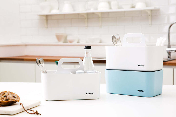 Litem | Portable | Stackable | Organizer | Yellow |Porta Compact |For Office Home & Kitchen