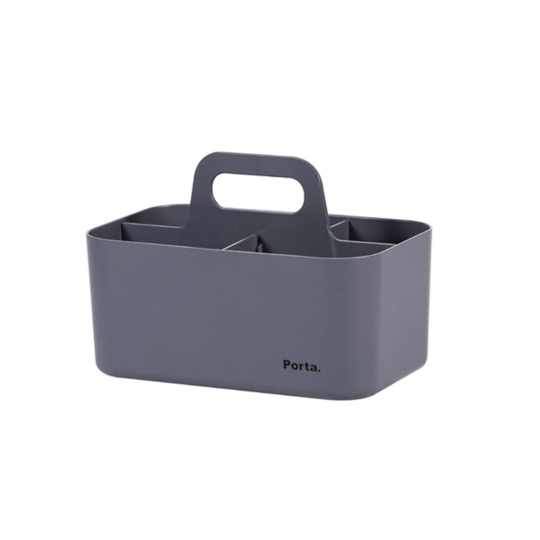 Litem | Portable | Stackable | Organizer | Grey | Porta Compact  | For Office Home &amp; Kitchen
