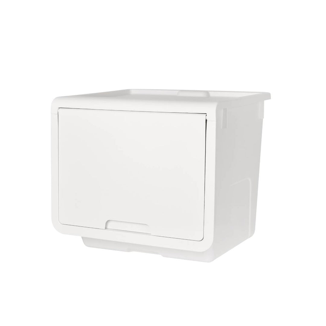 Litem | Multi Utility Storage  Box |Organizer  | Ivory | Roomax Cube Plus | For Office &amp; Home