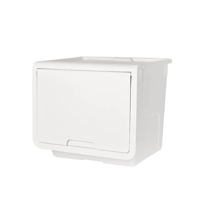 Litem | Multi Utility Storage  Box |Organizer  | Ivory | Roomax Cube Plus | For Office &amp; Home