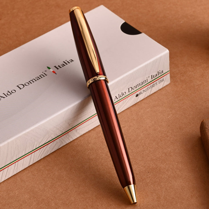 Monteverde Aldo Domani Ball Pen - Brown GT - Aarcaai
