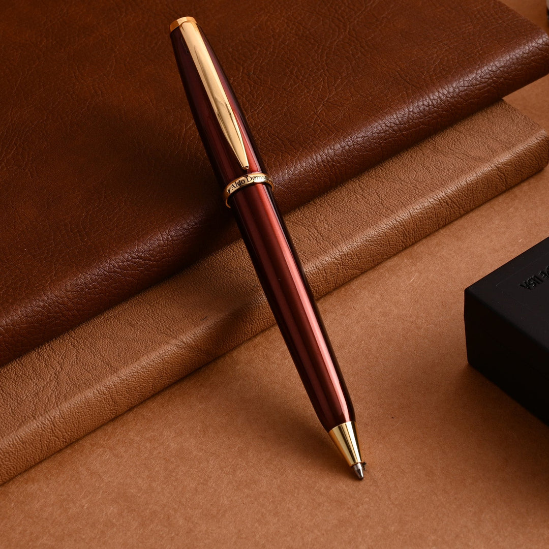 Monteverde Aldo Domani Ball Pen - Brown GT - Aarcaai