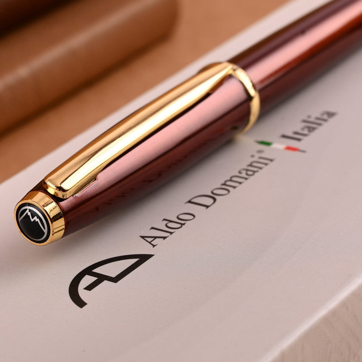 Monteverde Aldo Domani Ball Pen - Brown GT - Aarcaai