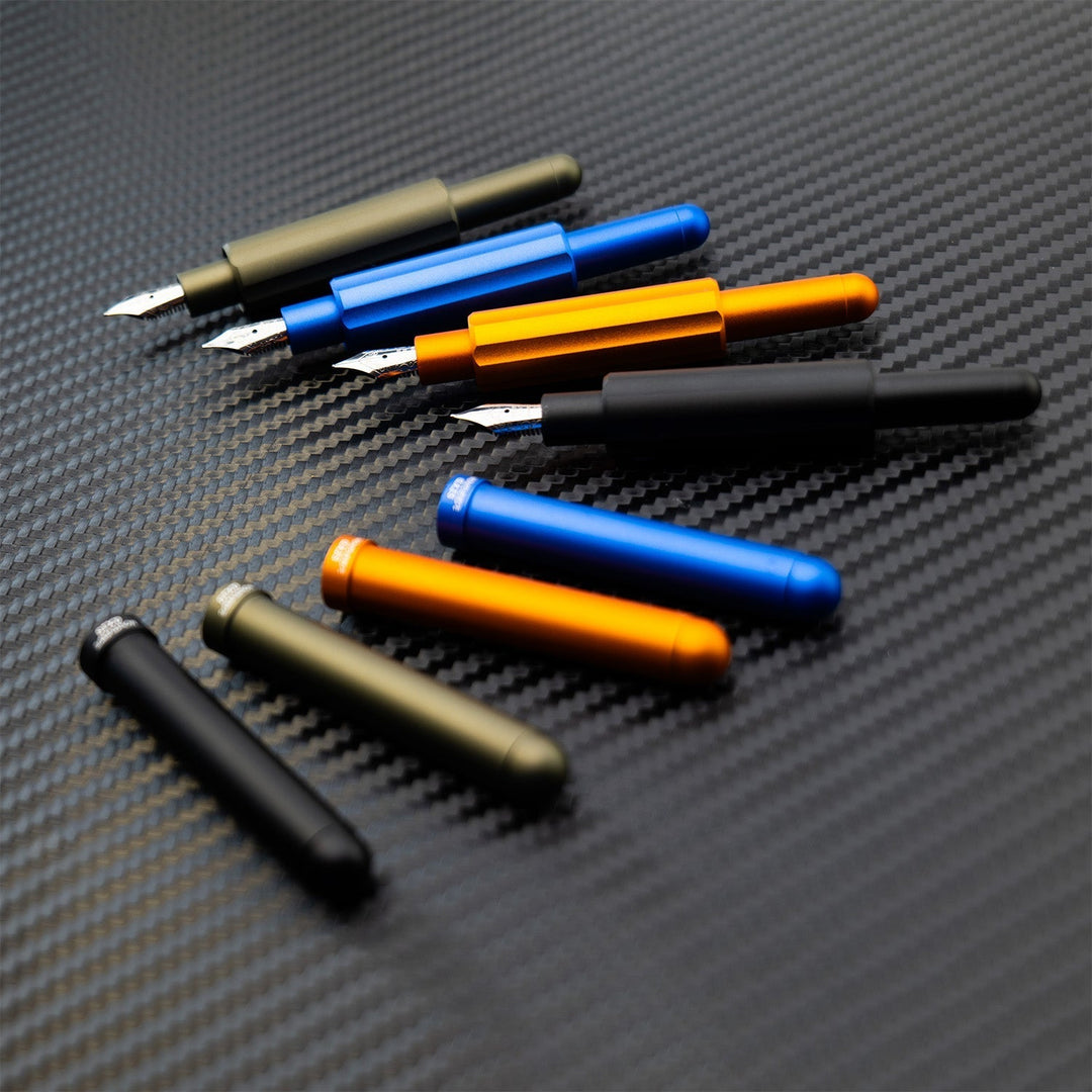 Monteverde Axis Fountain Pen - Matte Black - Aarcaai