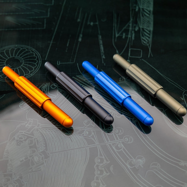 Monteverde Axis Fountain Pen - Matte Blue - Aarcaai