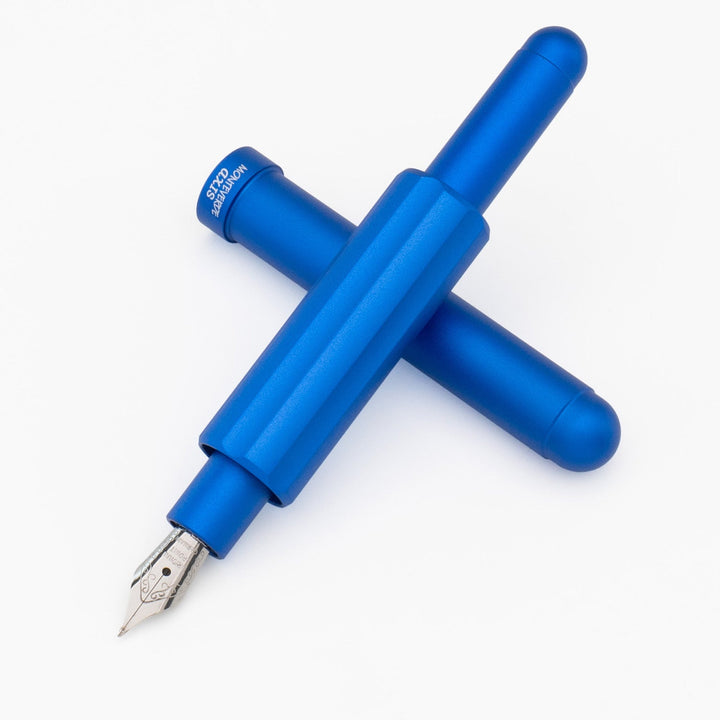 Monteverde Axis Fountain Pen - Matte Blue - Aarcaai