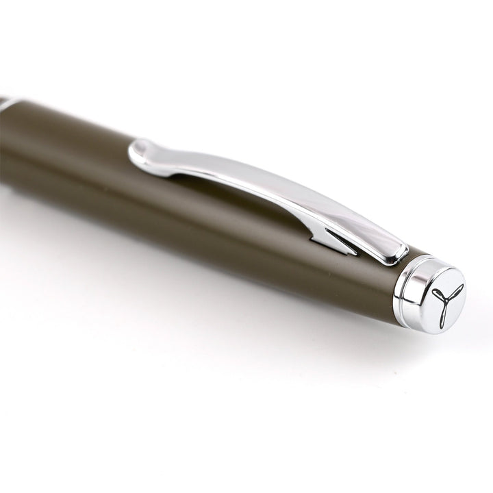 Monteverde Dakota Fountain Pen - Military Green CT - Aarcaai