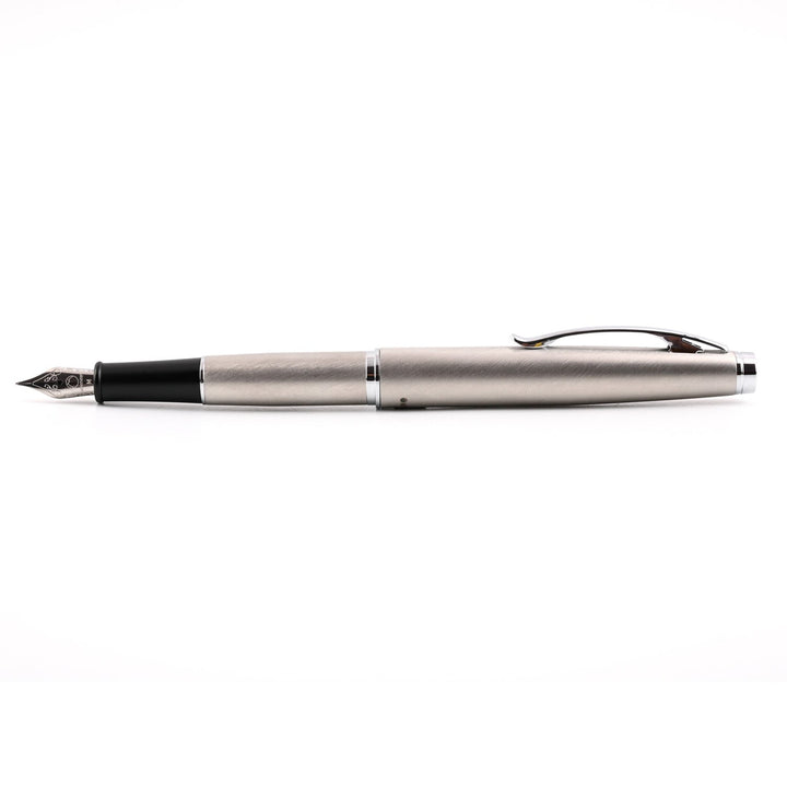 Monteverde Dakota Fountain Pen - Stainless Steel CT - Aarcaai