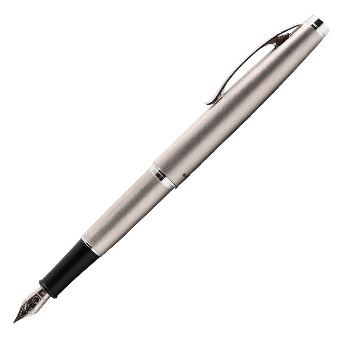 Monteverde Dakota Fountain Pen - Stainless Steel CT - Aarcaai