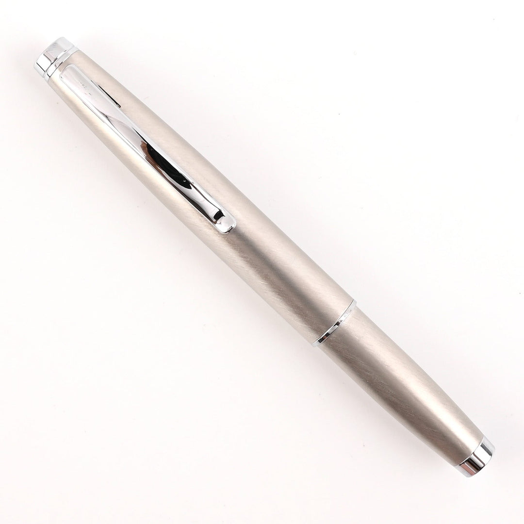 Monteverde Dakota Fountain Pen - Stainless Steel CT - Aarcaai