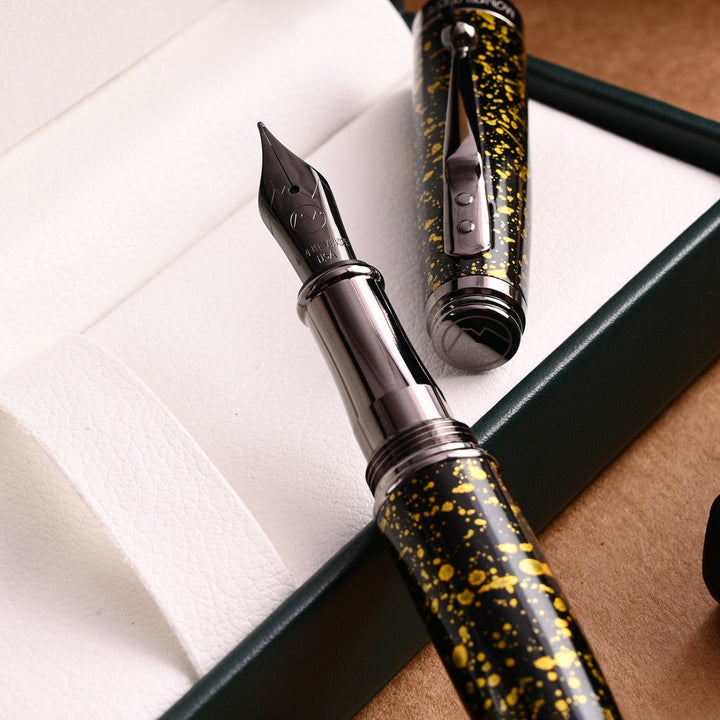 Monteverde Invincia Vega Fountain Pen - Starlight Yellow - Aarcaai