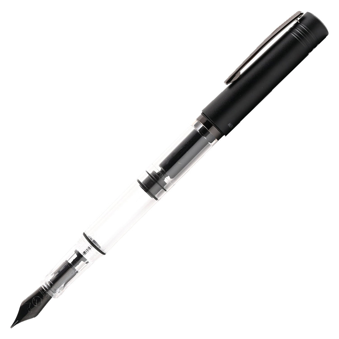 Monteverde MP1 Fountain Pen - Black Noir PVD - Aarcaai