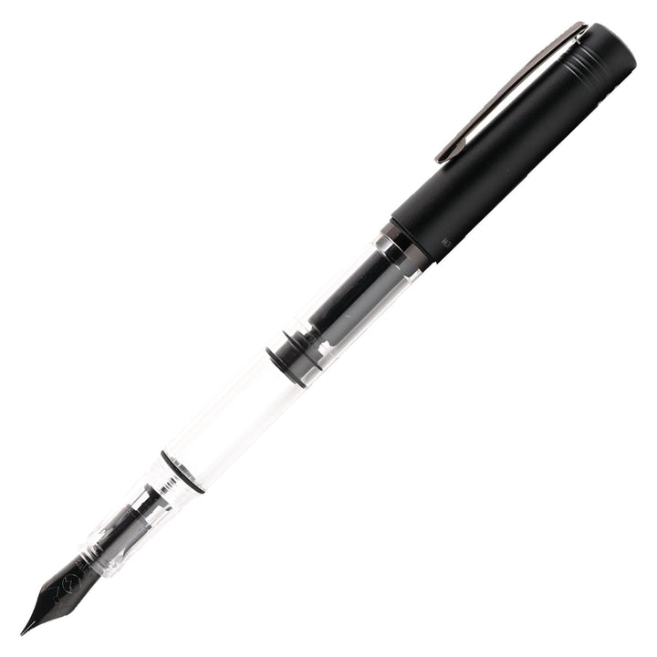 Monteverde MP1 Fountain Pen - Black Noir PVD - Aarcaai