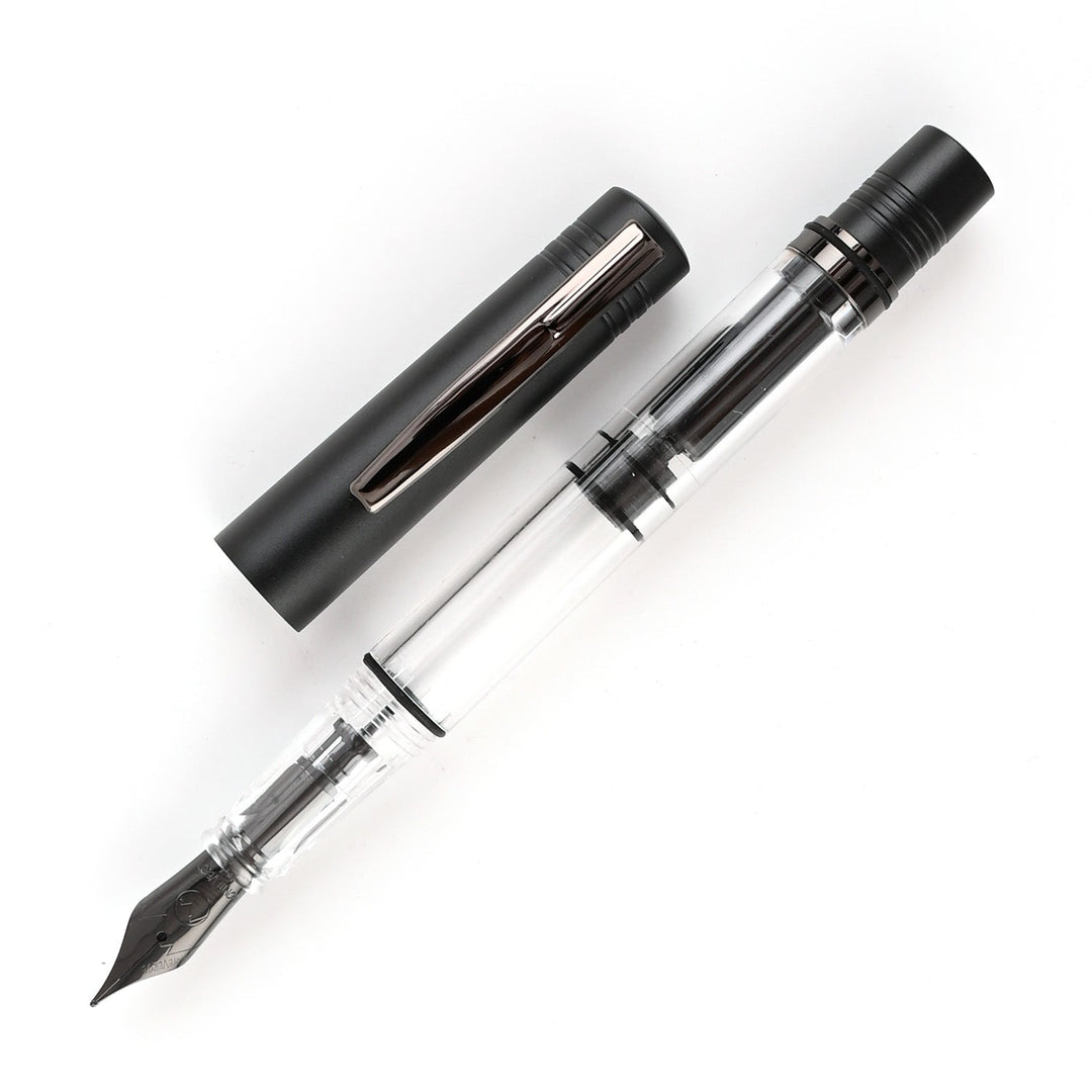 Monteverde MP1 Fountain Pen - Black Noir PVD - Aarcaai