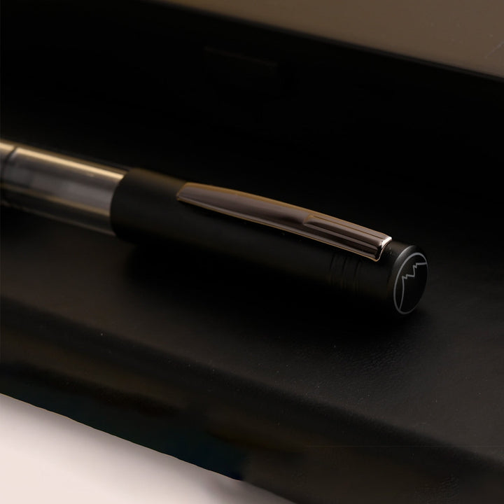 Monteverde MP1 Fountain Pen - Black Noir PVD - Aarcaai