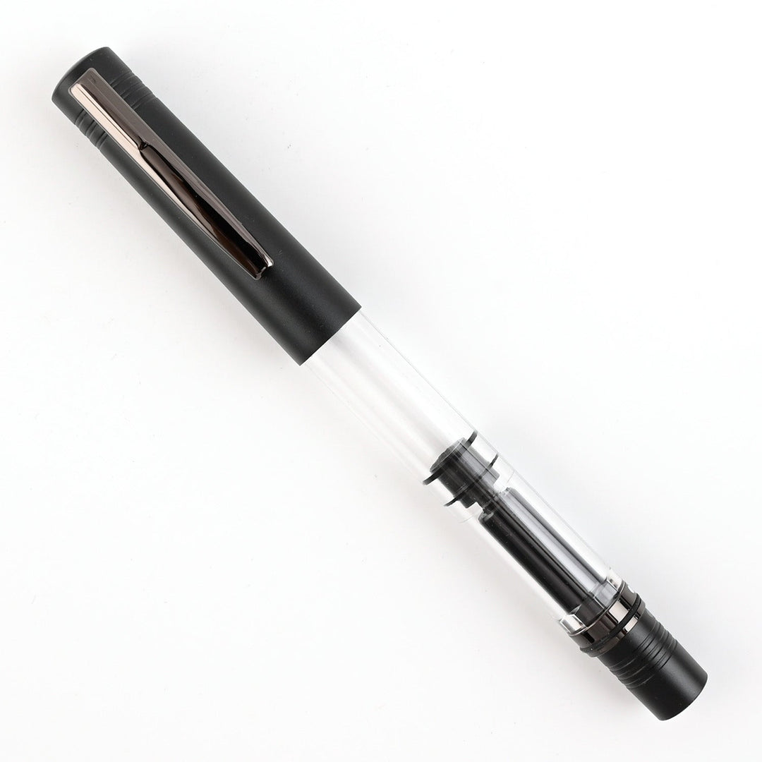 Monteverde MP1 Fountain Pen - Black Noir PVD - Aarcaai