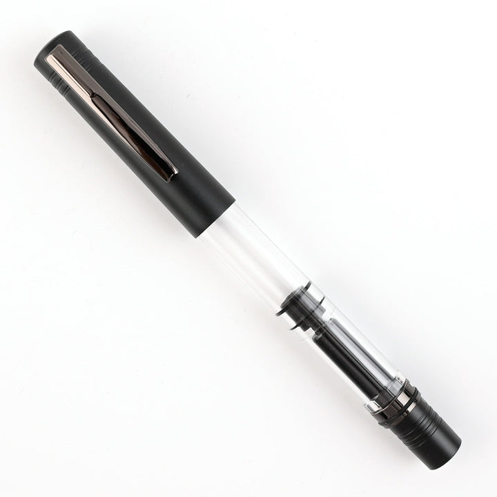 Monteverde MP1 Fountain Pen - Black Noir PVD - Aarcaai