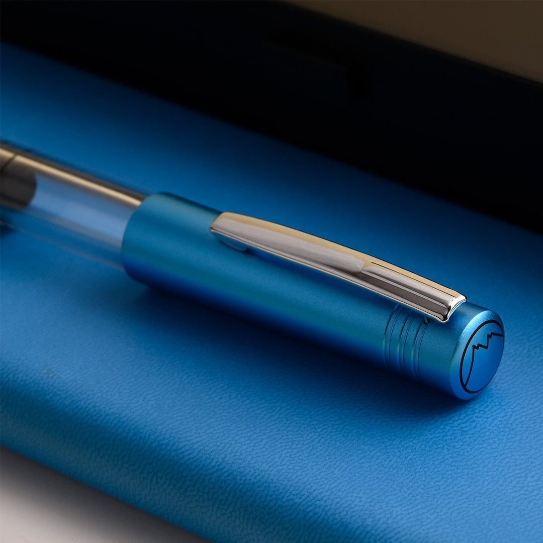 Monteverde MP1 Fountain Pen - Bright Blue CT - Aarcaai