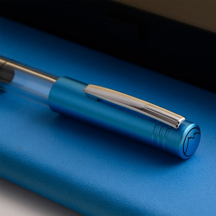 Monteverde MP1 Fountain Pen - Bright Blue CT - Aarcaai