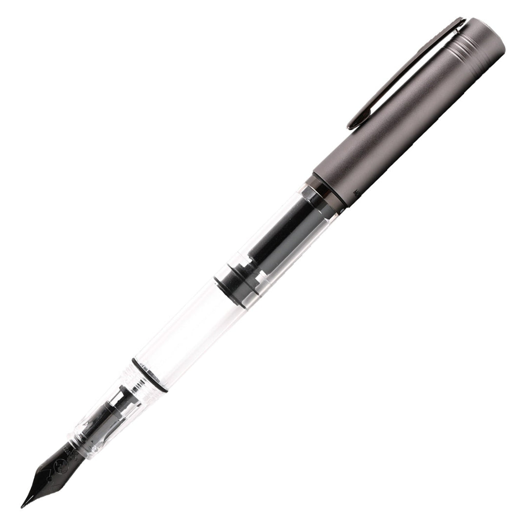 Monteverde MP1 Fountain Pen - Coal Grey PVD - Aarcaai