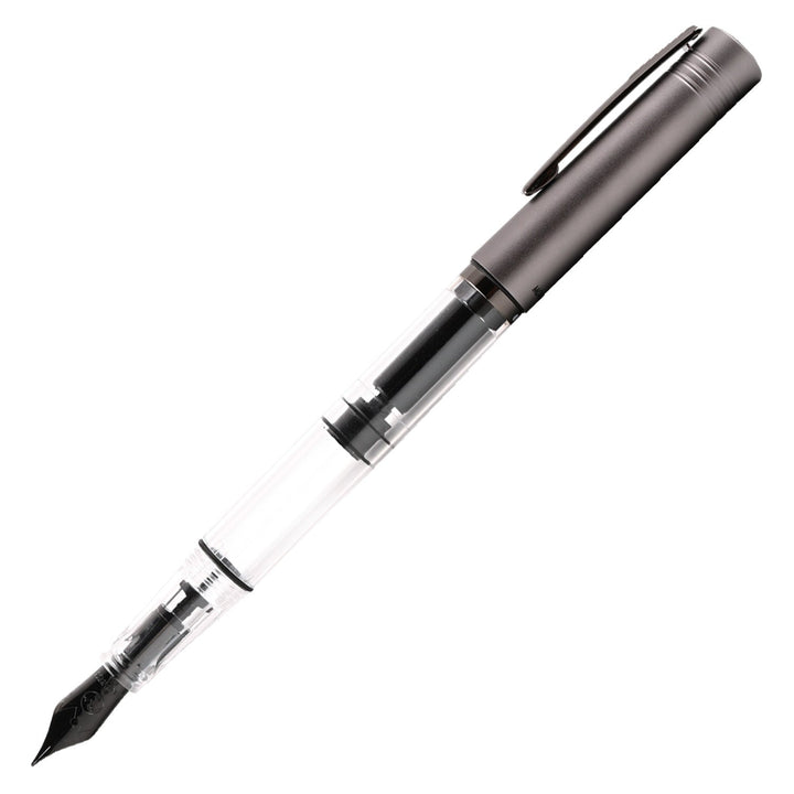 Monteverde MP1 Fountain Pen - Coal Grey PVD - Aarcaai