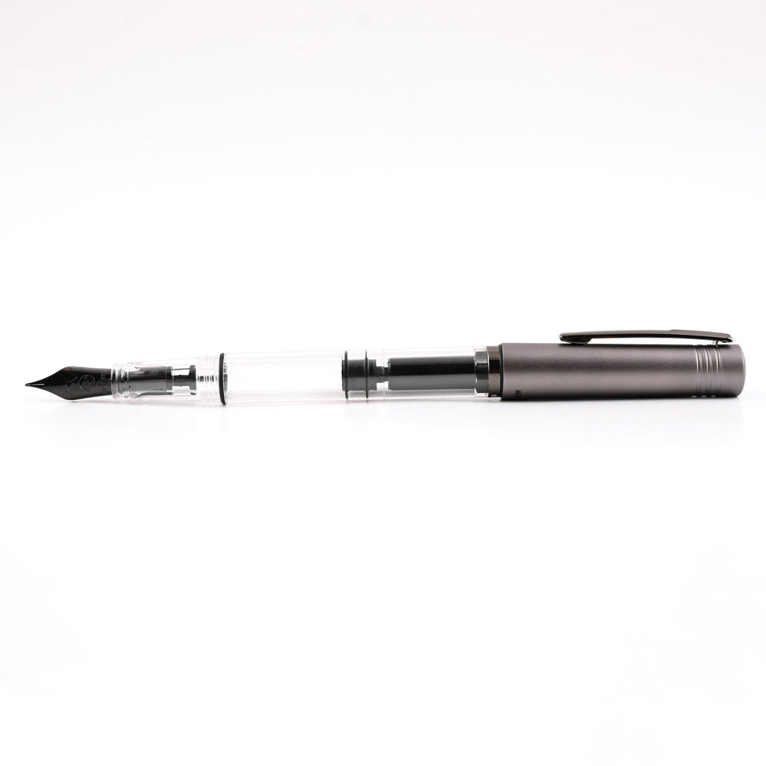 Monteverde MP1 Fountain Pen - Coal Grey PVD - Aarcaai