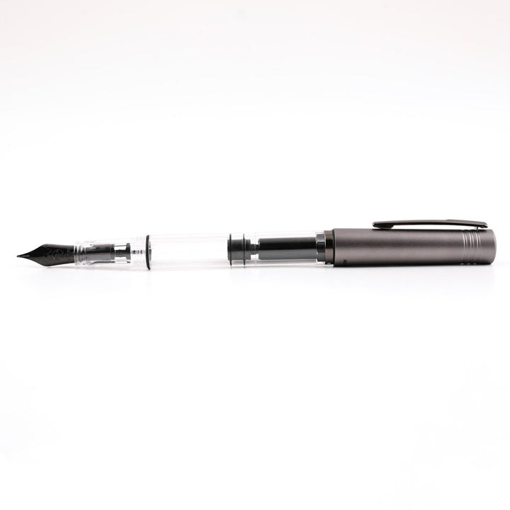 Monteverde MP1 Fountain Pen - Coal Grey PVD - Aarcaai