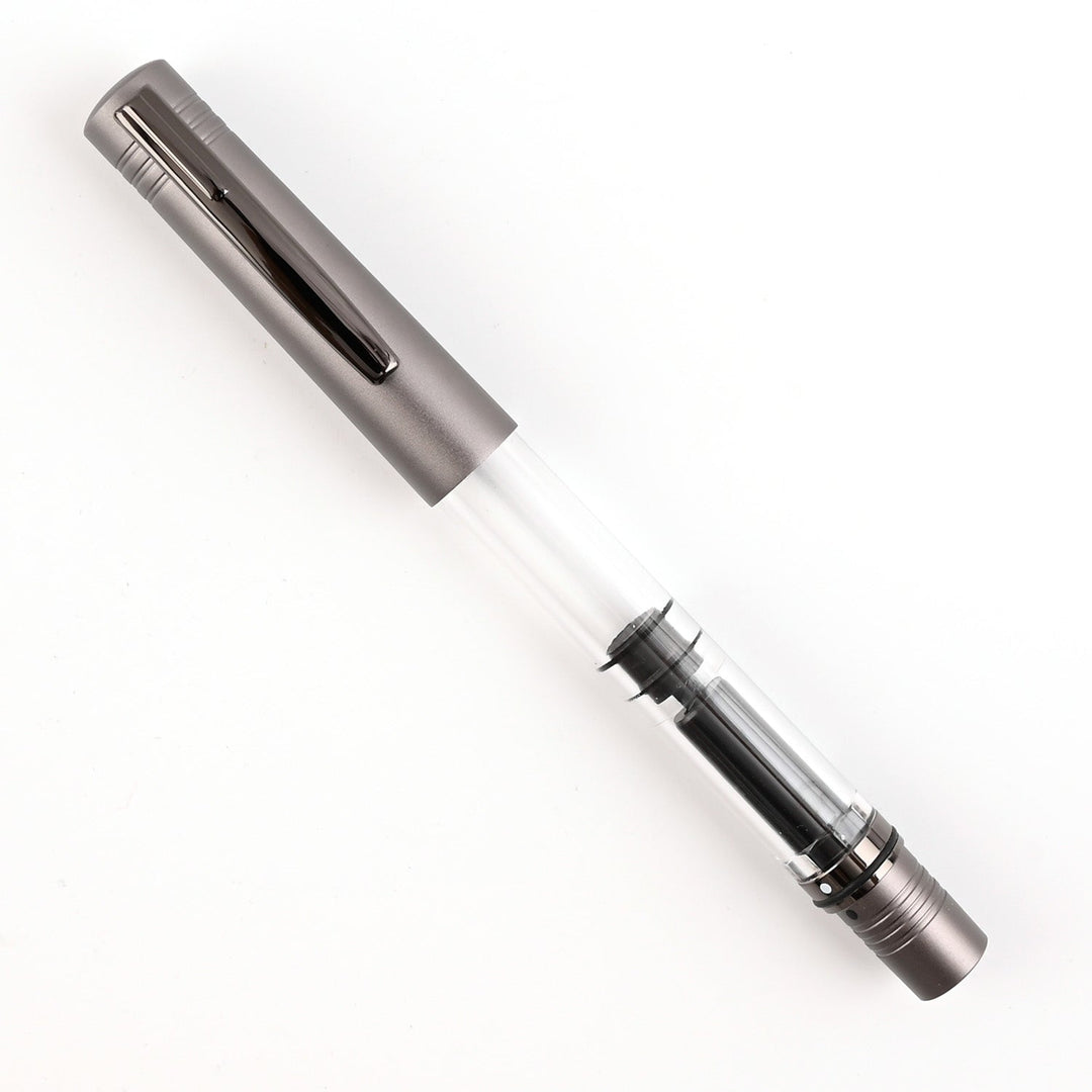 Monteverde MP1 Fountain Pen - Coal Grey PVD - Aarcaai