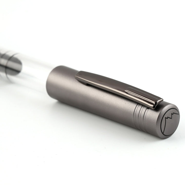 Monteverde MP1 Fountain Pen - Coal Grey PVD - Aarcaai