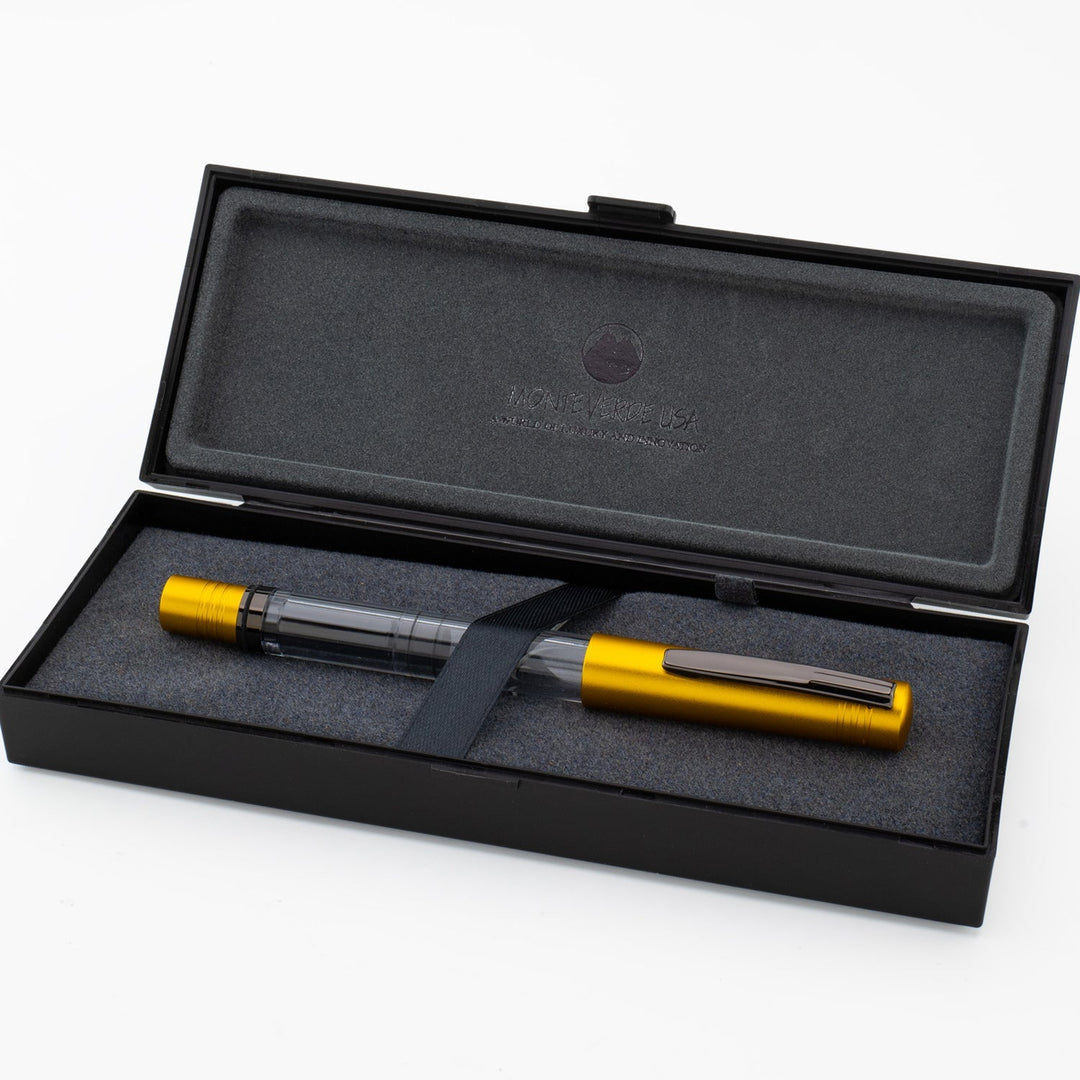 Monteverde MP1 Fountain Pen - Honey Yellow PVD - Aarcaai