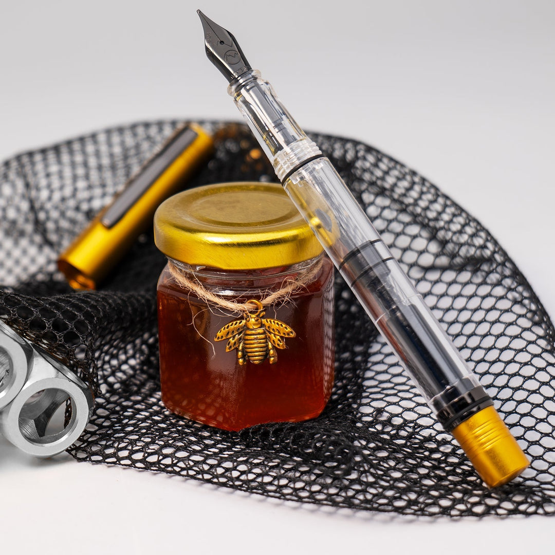 Monteverde MP1 Fountain Pen - Honey Yellow PVD - Aarcaai
