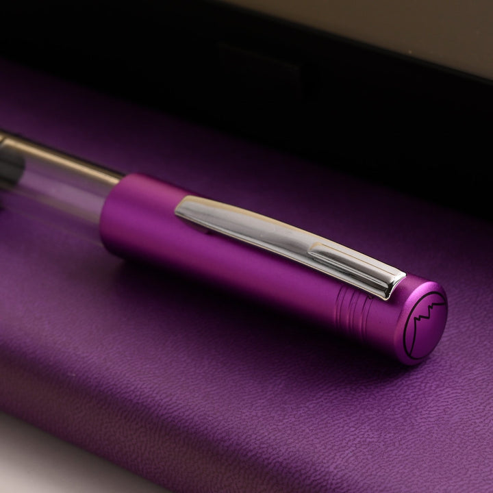 Monteverde MP1 Fountain Pen - Purple Frost CT - Aarcaai