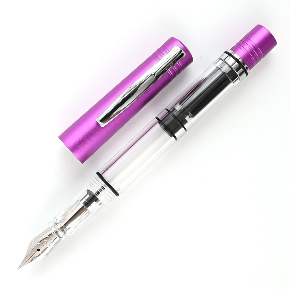 Monteverde MP1 Fountain Pen - Purple Frost CT - Aarcaai