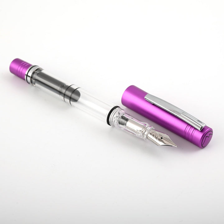 Monteverde MP1 Fountain Pen - Purple Frost CT - Aarcaai