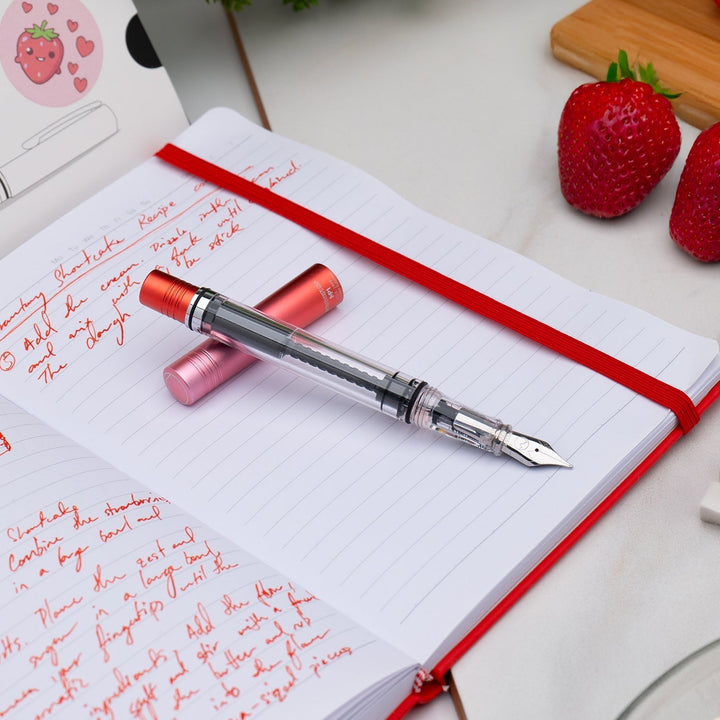 Monteverde MP1 Fountain Pen - Strawberry Dreams CT (Limited Edition) - Aarcaai