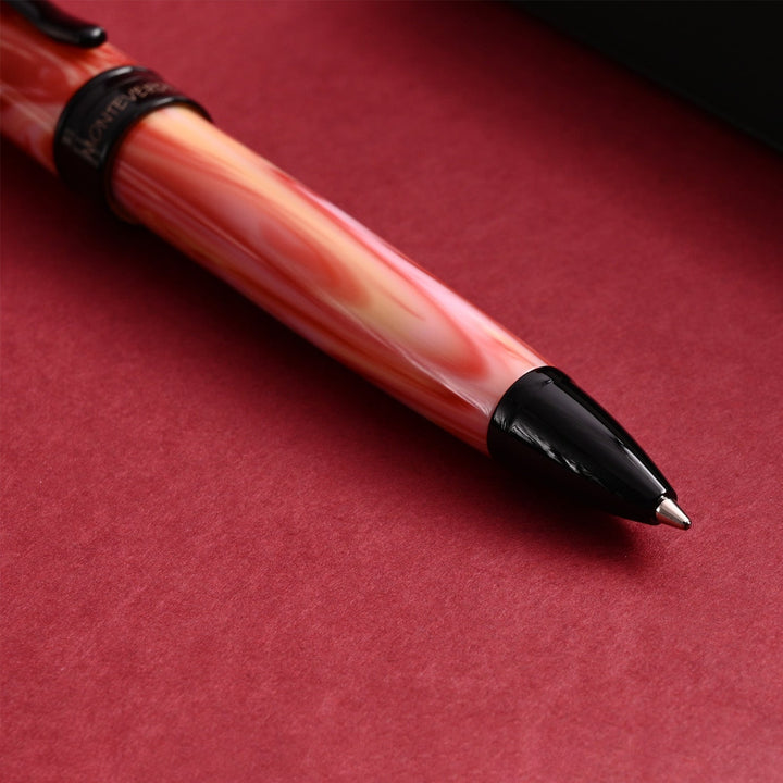Monteverde Prima Ball Pen - Red Swirl BT - Aarcaai