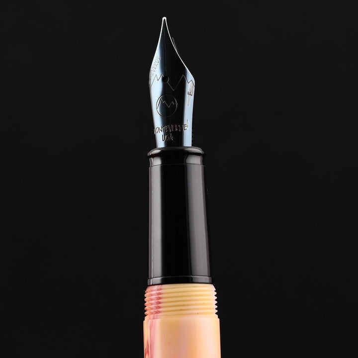 Monteverde Prima Fountain Pen - Red Swirl BT - Aarcaai